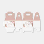 Boho Floral Pampas Rose Gold Vielen Dank Geschenkschachtel (Ungefaltet)