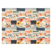 Boho Floral Patchwork Küche Tischdecke (Vorderseite (Horizontal))