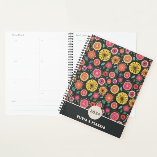 Boho Floral Pattern Planer (Anzeige)