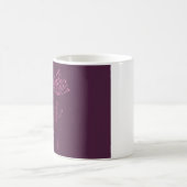BOHO FLORAL PERSONALISIERT KAFFEE TASSE (Mittel)