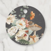 Boho Floral Pilroom Botanical | Babydusche Geschenkanhänger (Rückseite)