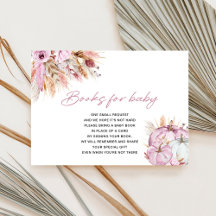 Boho Floral Pink Pumpkins Bücher für Baby