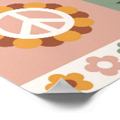 Boho Floral Poster (Ecke)