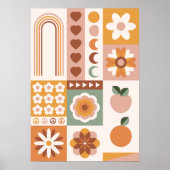 Boho Floral Poster (Vorne)