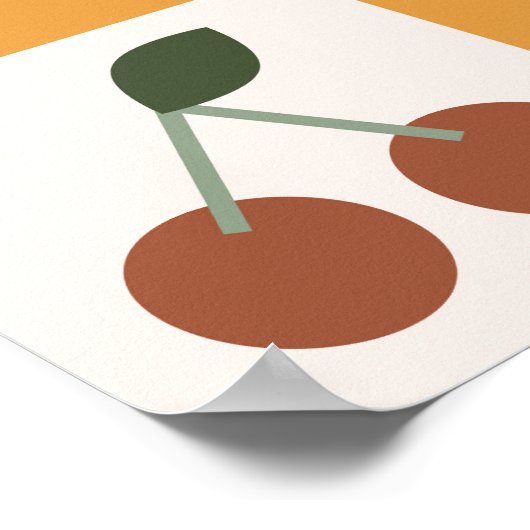 Boho Floral Poster (Ecke)