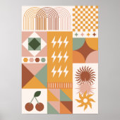 Boho Floral Poster (Vorne)