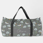 Boho Floral Rainbow Duffle Bag (Vorderseite)