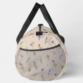 Boho Floral Rainbow Duffle Bag (Rechts)