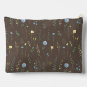 Boho Floral Rainbow Zubehörtasche (Rückseite)