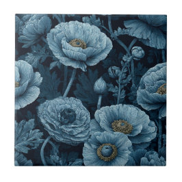 Boho-Floral-Ranunculus-Fliesen für Flurwände Fliese