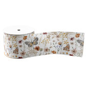 Boho Floral Ribbon Ripsband