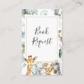 Boho Floral Rose Gold für eine gute Beilage Visitenkarte (Rückseite)