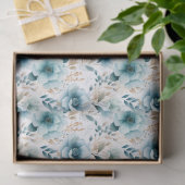 Boho Floral Seidenpapier (Geschenk)