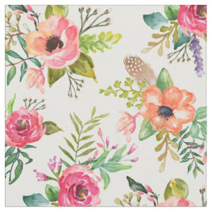 Boho Floral Stoff