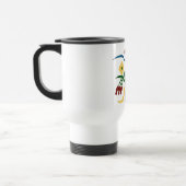 Boho Floral Tasse | Handgezeichnete Vibes (Links)