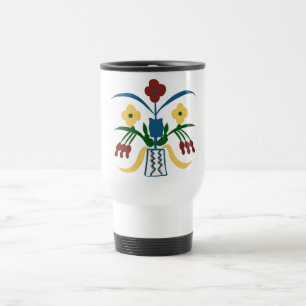 Boho Floral Tasse Handgezeichnete Vibes