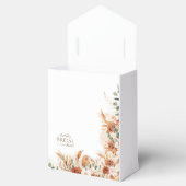 Boho Floral Terracotta und Tequila Brautparty Geschenkschachtel (Geöffnet)