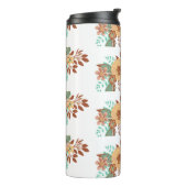 Boho Floral Thermosbecher (Nach links gedreht)