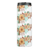 Boho Floral Thermosbecher (Rückseite)