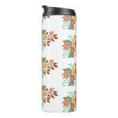 Boho Floral Thermosbecher (Nach rechts gedreht)