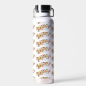 Boho Floral Trinkflasche (Rückseite)