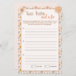 Boho Floral Two Trusts und ein Live Game