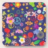 Boho floral untersetzer (Vorderseite)