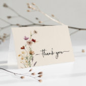 Boho Floral Vielen Dank Card Dankeskarte