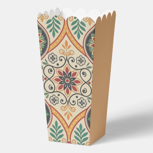 Boho Floral & Warm Sand Gastgeschenk Box Geschenkschachtel (Vorderseite)