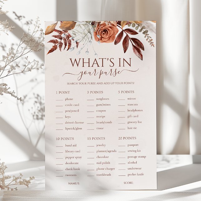 Boho Floral Was ist in deinem Liebesspiel (Von Creator hochgeladen)