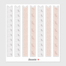 Boho Floral Washi Tape Planner Aufkleber