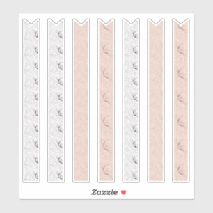 Boho Floral Washi Tape Planner Aufkleber