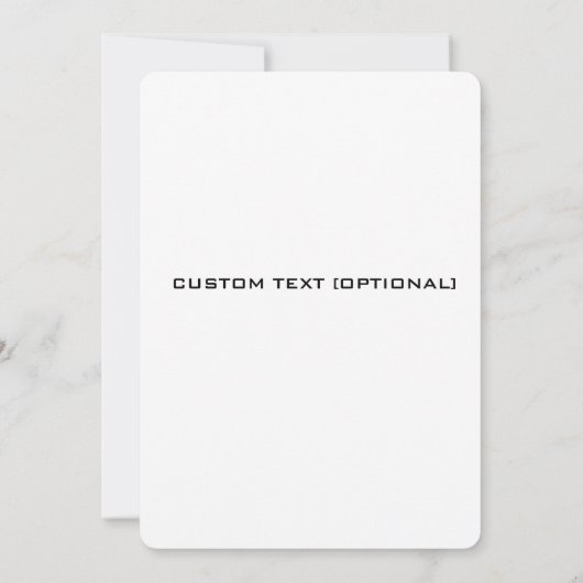 Boho Floral Wedding Einladung - Bearbeitbare Vorla (Rückseite)