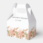 Boho Floral Wedding Geschenkschachtel (Vorderseite)