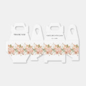Boho Floral Wedding Geschenkschachtel (Ungefaltet)