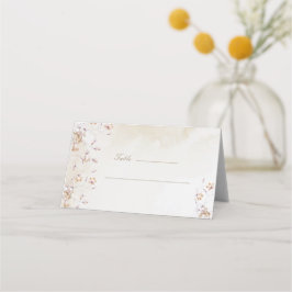 Boho Floral Wedding Platzkarte