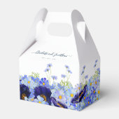 Boho Floral Wedding Vielen Dank Geschenkschachtel (Vorderseite)