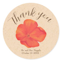 Boho Floral Wedding Vielen Dank