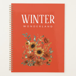 Boho Floral Weekly Planner | Terracotta Tones Planer