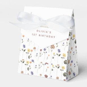 Boho Floral Wildblume   Geschenkschachtel