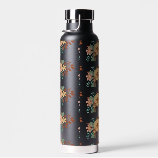 Boho Floral Women Trinkflasche (Rechts)