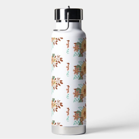 Boho Floral Women Trinkflasche (rechts)