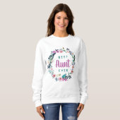Boho Floral Wreath Sweatshirt (Vorne ganz)