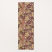 Boho Floral Yoga Mat Yogamatte (Vorderseite)