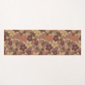 Boho Floral Yoga Mat Yogamatte (Vorderseite (Horizontal))