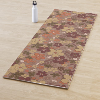 Boho Floral Yoga Mat Yogamatte