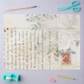 Boho FloralEphemera Design Series #2 Seidenpapier (Basteln)