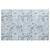Boho Florals Classic Blues und White Stoff (Fat Quarter (45,7 x 55,9 cm))