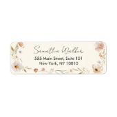 Boho Flower Baby Shower (Vorne)