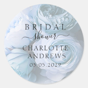 Boho-Flower-Brautparty   Runder Aufkleber